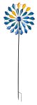 Metal-spinner (dual) as yard stake