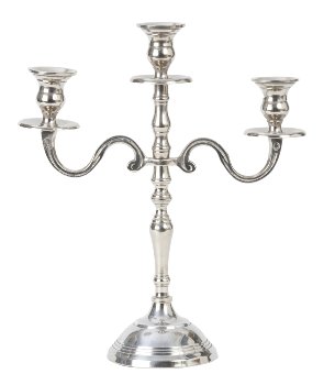 3-armiger Leuchter h=31cm b=26,5cm