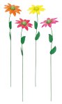 Gardensticker flowers h=84cm w=18cm