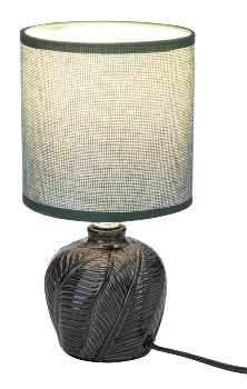 Lamp with ceramic base with