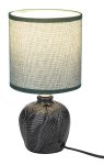Lamp with ceramic base with