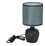 Lamp with ceramic base with