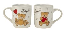 Mug "Bear with heart" h=9cm d=8,2cm