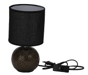 Lampe mit Keramikfuß mit