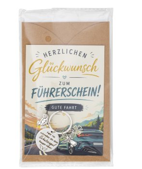 Keyring "Fahr nie schneller, als dein