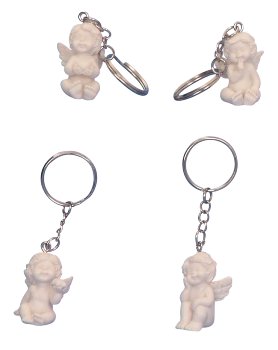 Baby angel-key ring h=3,5cm w=2cm