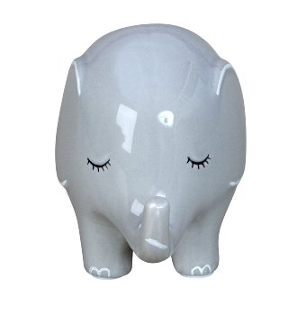 Money box elephant standing h=13,5cm