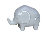 Money box elephant standing h=13,5cm