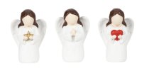 Angel white without face for standing