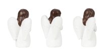 Angel white without face for standing