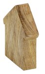 Holz-Dekohaus zum Stellen h=14cm
