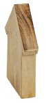 Holz-Dekohaus zum Stellen h=20cm
