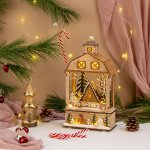 Holz-Tannenbaum zum Stellen h=16cm b=7cm