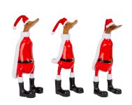 Holz-Ente Nikolaus-Bemalung (S)
