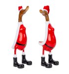 Holz-Ente Nikolaus-Bemalung (L)