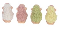 sheep with curly hair standing h=9cm