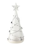 Glass tree with star decoration h=15,5cm