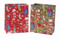 Gift bag 'x-mas design' 14,6x11,4x6cm