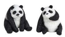 Panda bear h=6,5cm w=6,5cm asst.