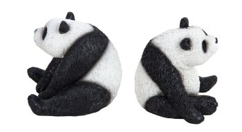 Panda bear h=6,5cm w=6,5cm asst.