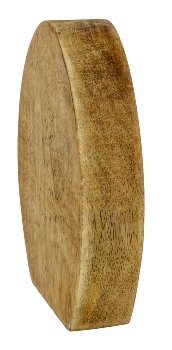 Wooden egg for standing with rabbit