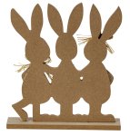 Holz Hasen h=23cm b=20,5cm