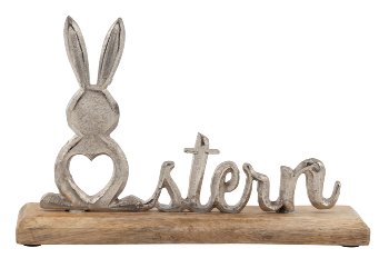 Metall-Schriftzug "Ostern" auf