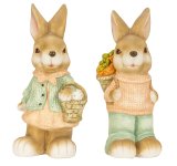 Rabbit with knitted sweater h=43+43,5cm