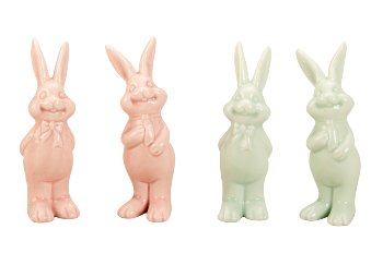 Porcelain Easter Rabbit standing h=7,5cm