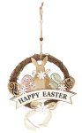 Wooden easter decoration "Happy Easter"