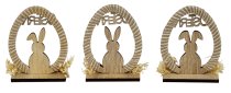 Holz-Osterhasen Dekoration zum Stellen