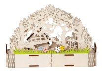 Easter wooden decoration h=16cm w=23cm