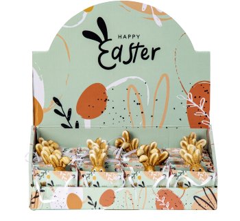 Eastern rabbits in bag & display h=7cm