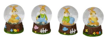 Waterball with eastern rabbits