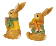 Eastern rabbit with flower &