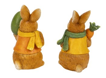Eastern rabbit with carrot &