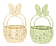 Willow-Basket round in lightbrown &