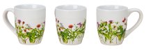 B-Quality mug "herb design" h=8,4cm