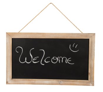 Holz-Tafel 38x63cm t=1,5cm zum Hängen